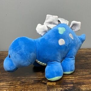 Walgreens Blue Stegosaurus Dinosaur Plush Stuffed Animal Soft Toy 127821